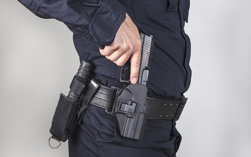 armed security officer